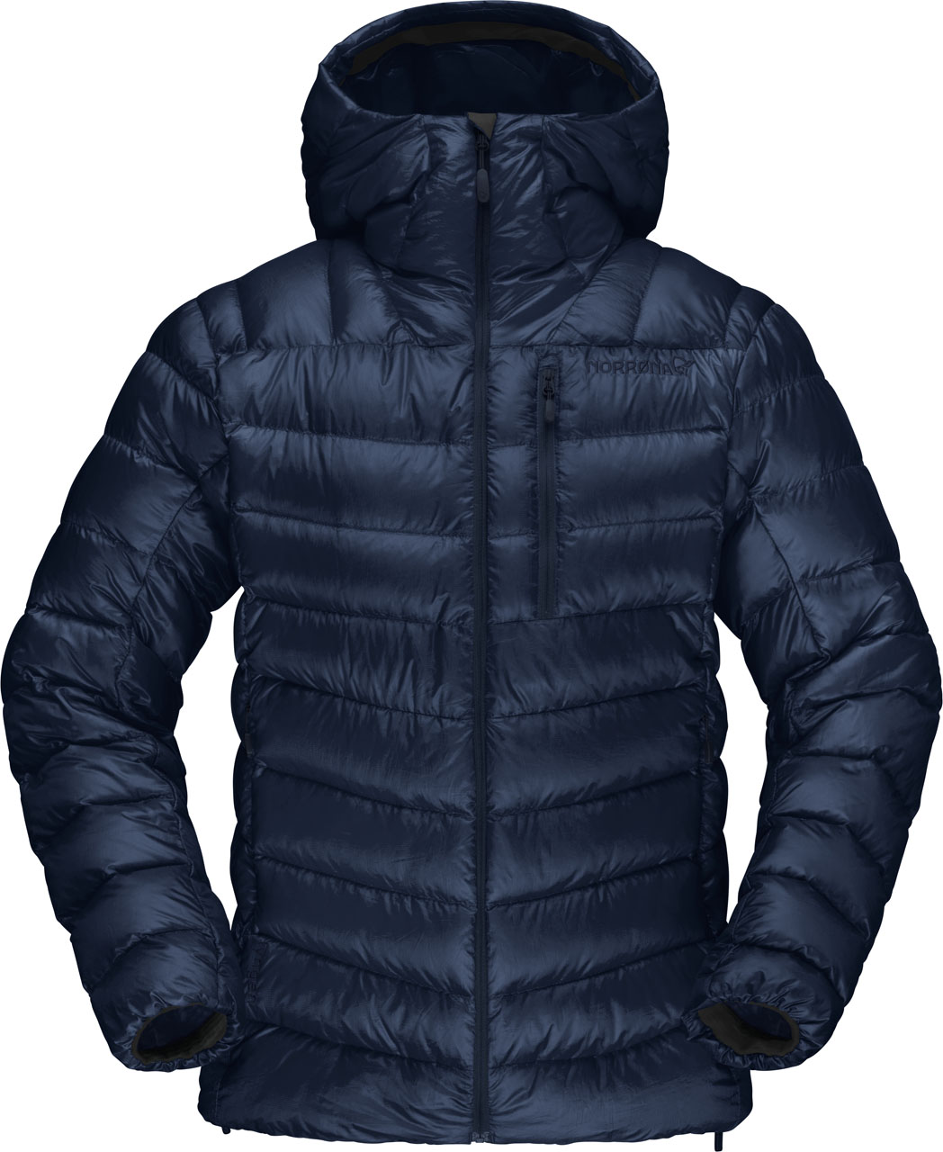 Norrona - Doudoune de ski de randonnée en duvet naturel - Lyngen Down850 Hood W Indigo Night - Taille S - Navy
