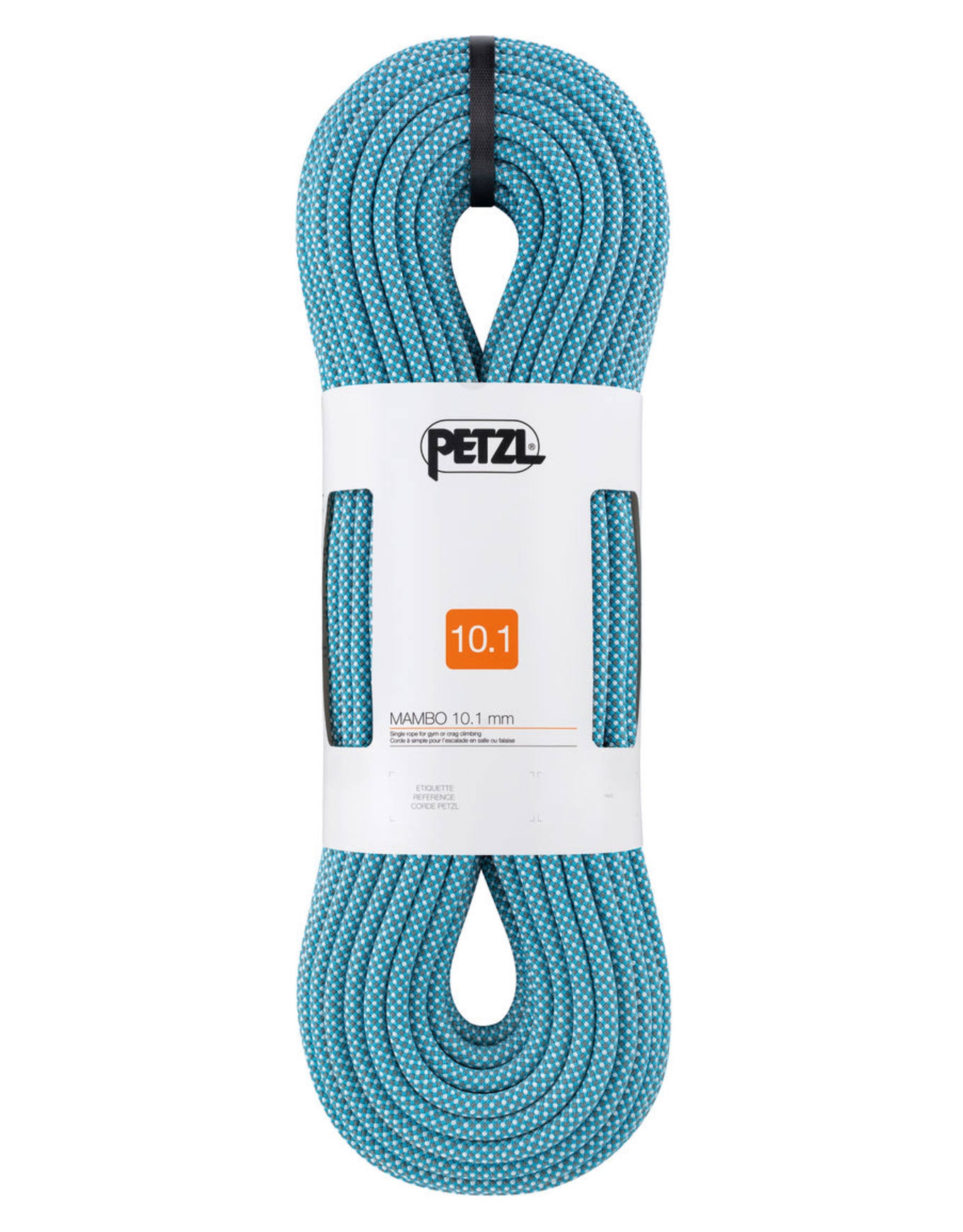 Corde d'escalade à simple - Mambo 10.1 mm Turquoise - Taille 70 m - Bleu