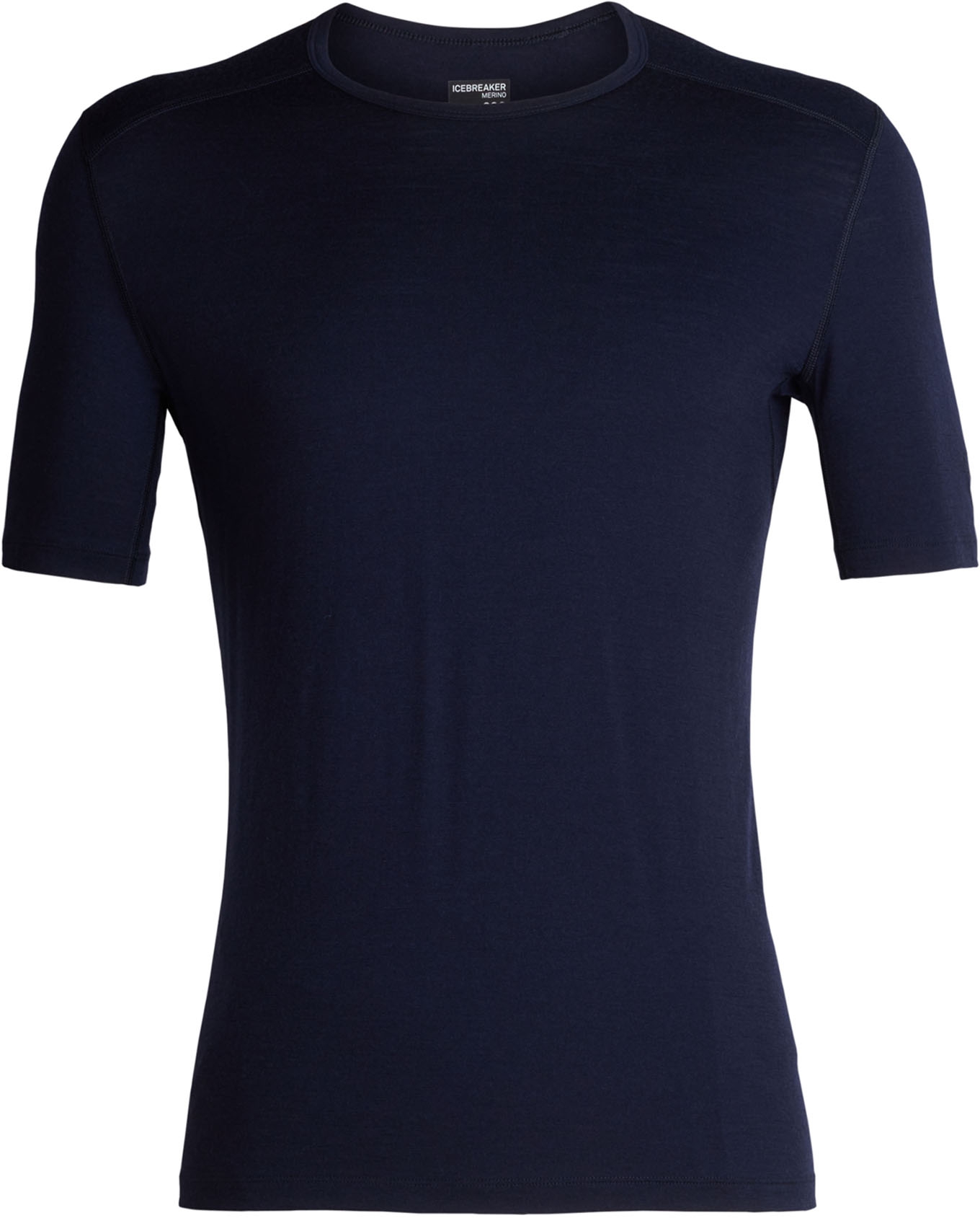 Basisschicht aus Merinowolle 200g Mens 200 Oasis SS Crewe Midnight Navy für Herren aus Wolle Größe S Blau