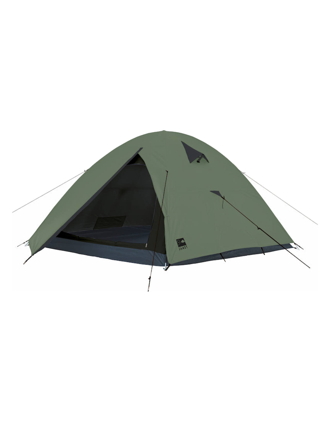 Tente de randonnée 2 personnes - Mexico 2XL - Vert