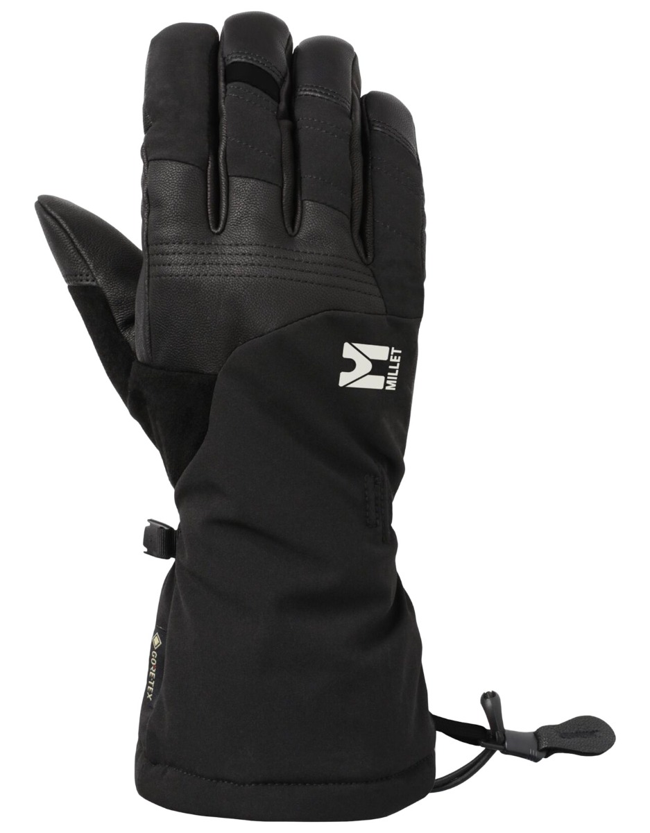 Skihandschuhe aus GORE-TEX Cosmic GTX Glove Black für Herren aus Leder Größe S schwarz