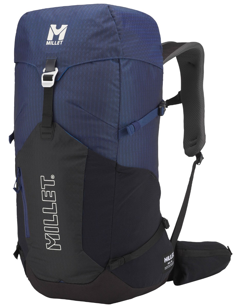 Sac à dos de randonnée - Ubic 25 E-Black/Dark Blue en Matières Recyclées - Bleu