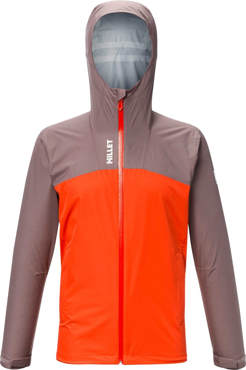 Veste de randonnée imperméable - Seneca 2,5L Jkt M Pepper Paprika - Taille M - Orange