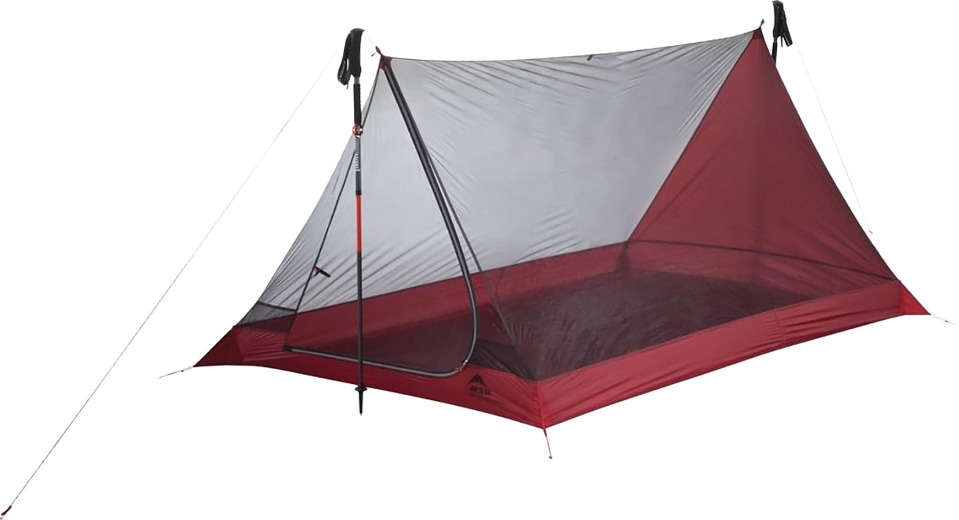 Abri randonnées longue distance - Thru-Hiker Mesh House 3 V2 - Rouge