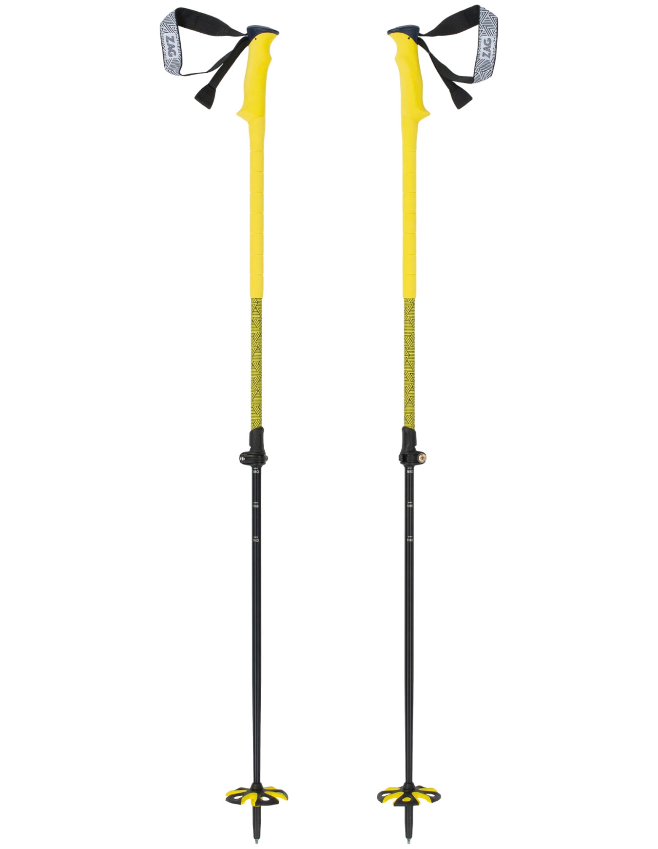 Bâtons de ski de randonnée North Vario Yellow Gelb