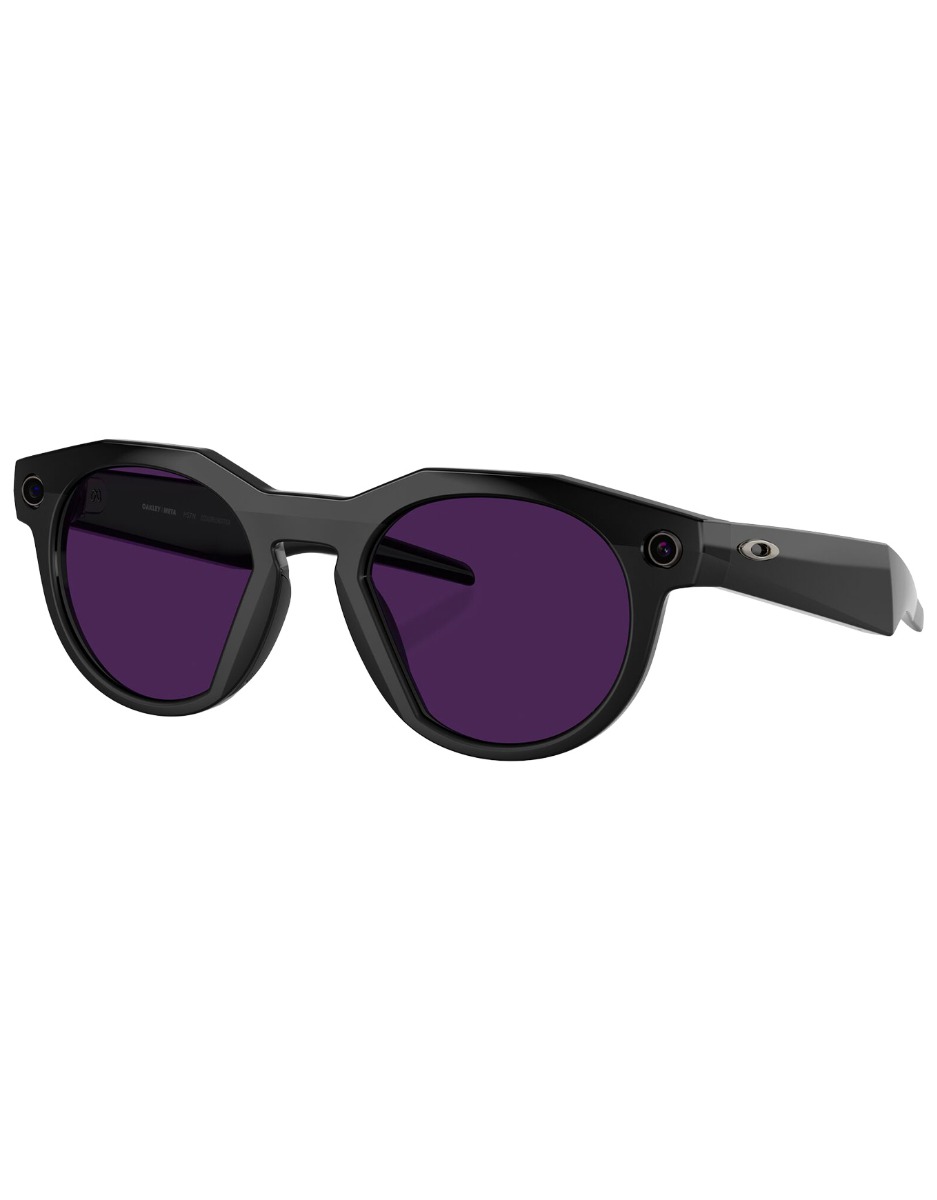 Vernetzte photochromatische Brillen Meta HSTN Black / Transitions® Amethyst schwarz