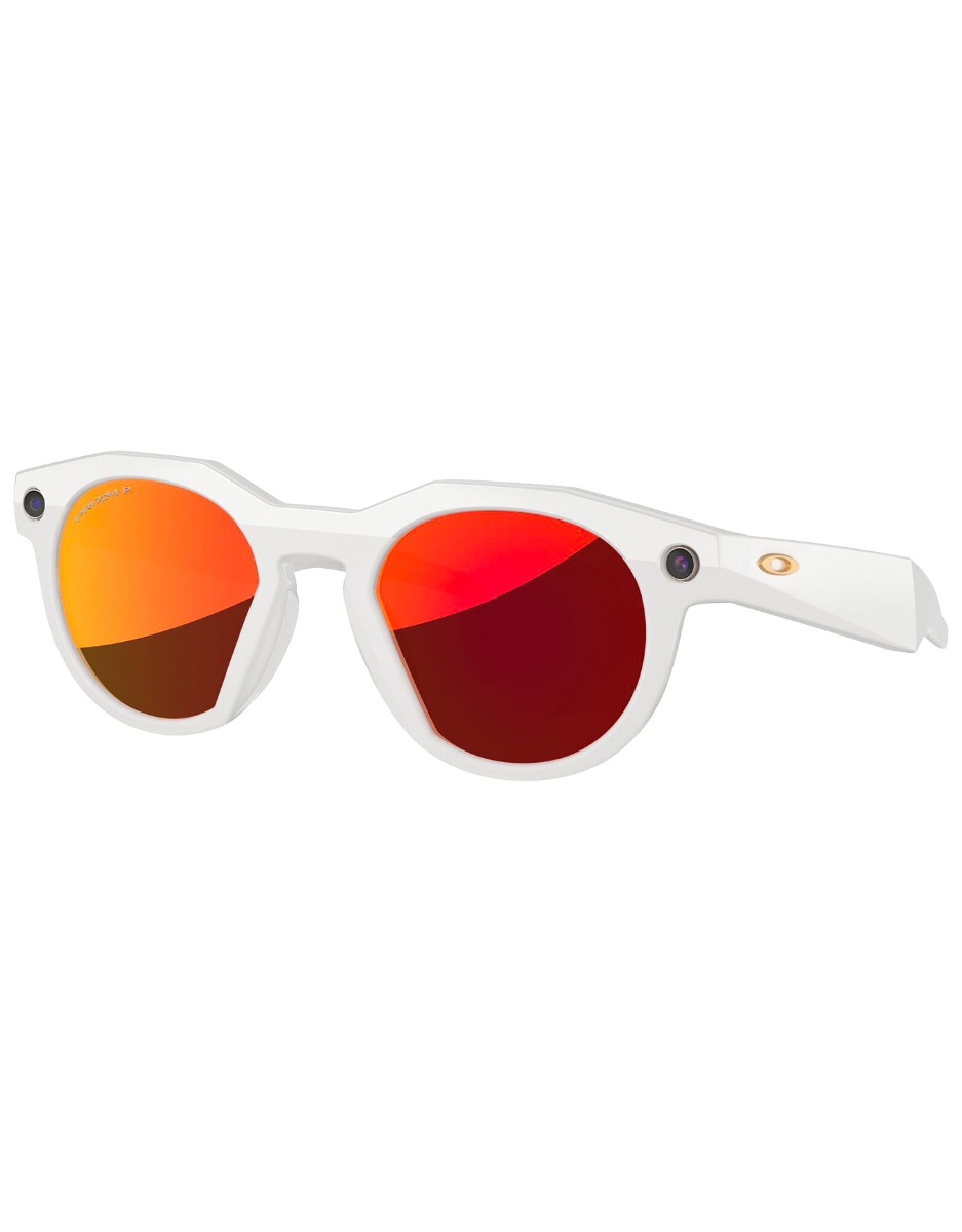 Vernetzte Brillen Meta HSTN Warm Grey / Prizm Ruby Grau