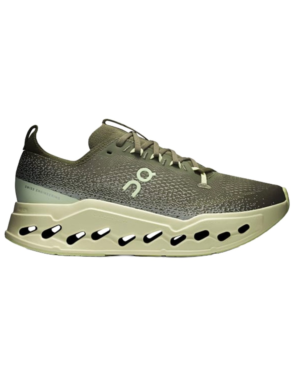 Chaussures de running - Cloudsurfer Max M Olive/Seedling - Taille 44.5