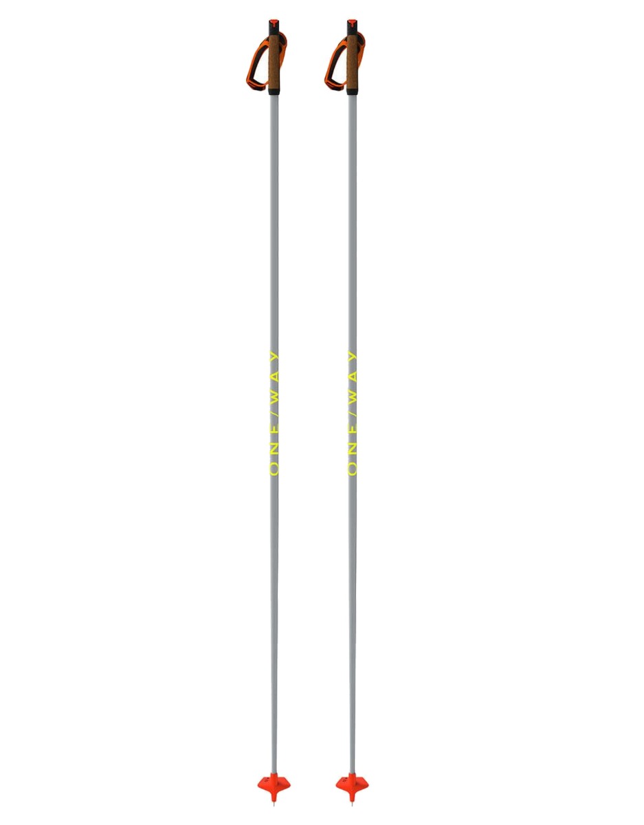 Bâtons de ski nordique - Storm 6 Mag - Taille 155 cm - Blanc