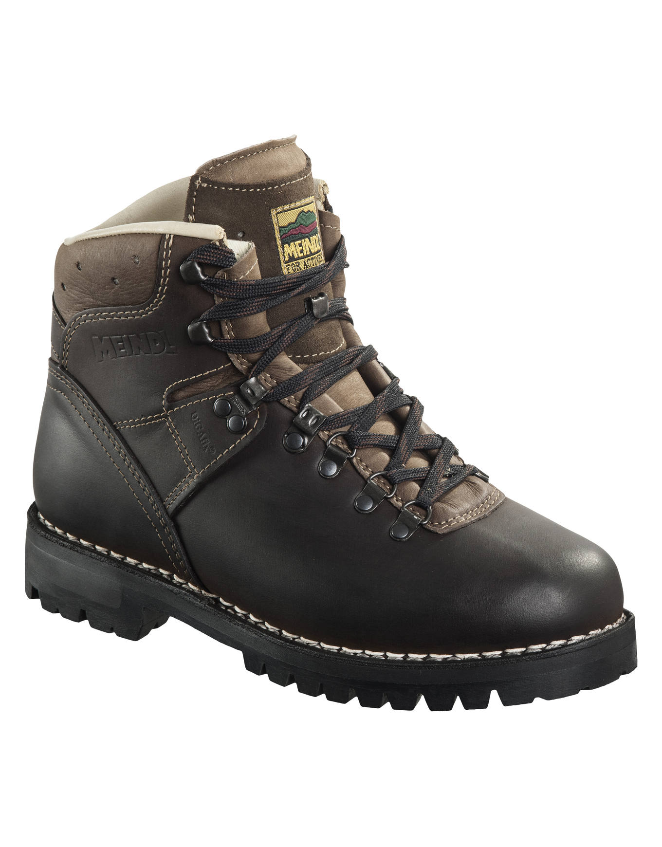 Chaussures de trekking - Ortler Brun/Nougat en Cuir - Taille 41,5 - Marron