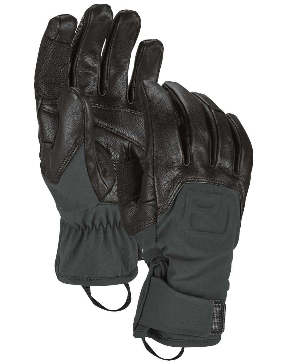 Gants imperméables et coupe-vent - Alpine Pro Glove Black Raven en Laine - Taille S - Noir