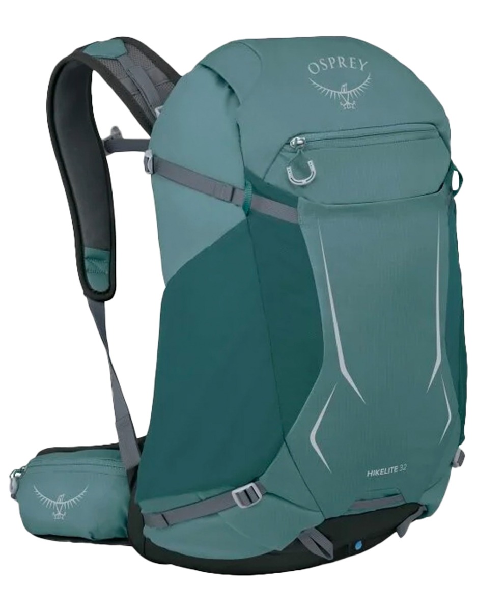 Sac à dos de randonnée journée - Hikelite 32 Cascade Blue en Nylon - Bleu