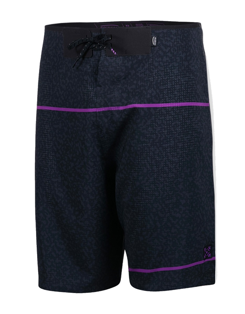 Short de bain stretch - Localedge Swimwear M Black en Silicone - Taille 33 - Noir