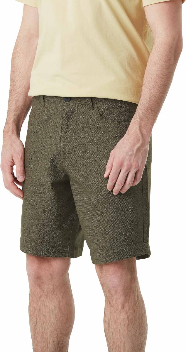 Short en coton - Aldos Shorts Tobacco en Coton - Taille M/L - Kaki