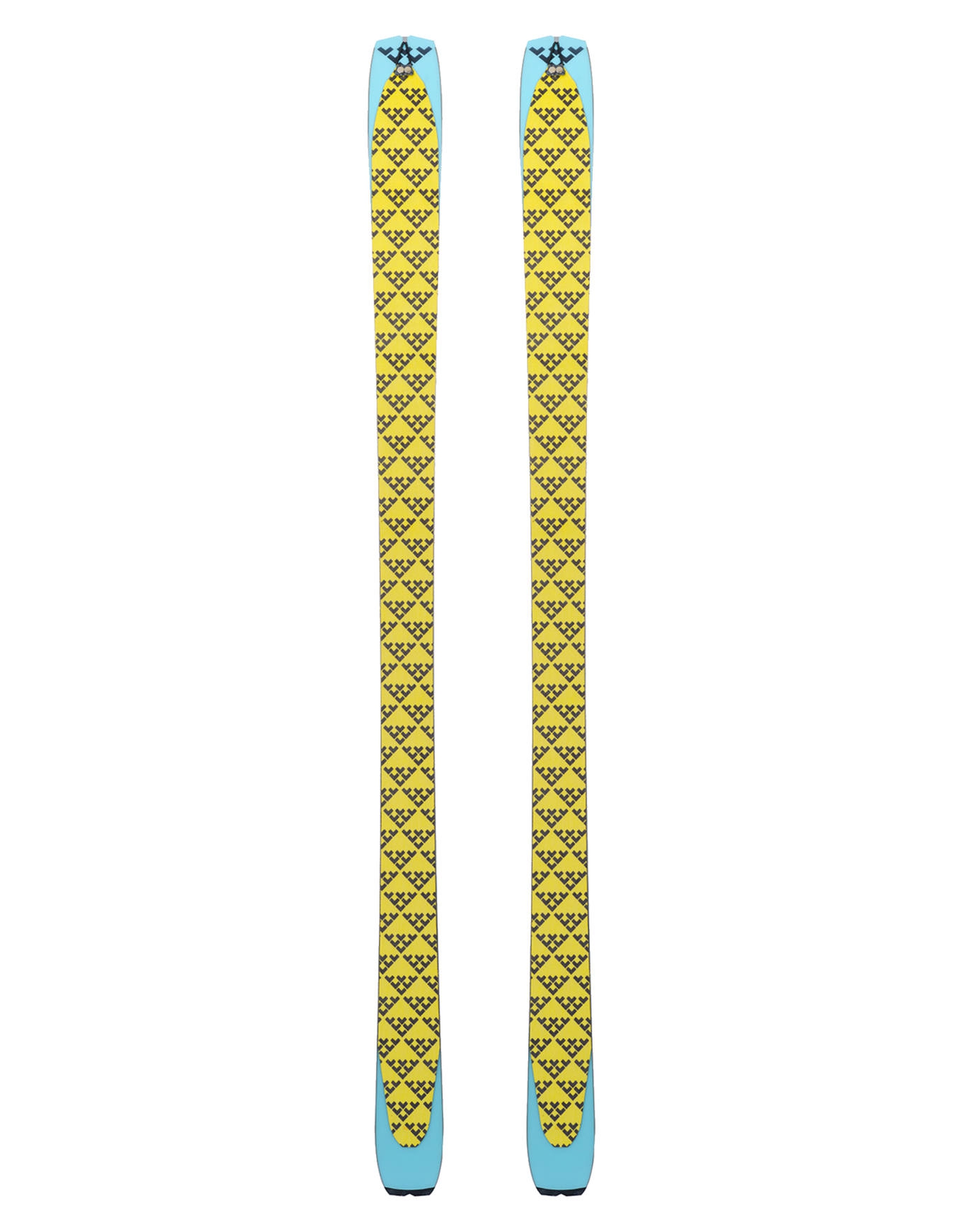 Vorgeschnittene Tourenfelle Pilus Mentis Freebird Skins Größe 157 cm Gelb