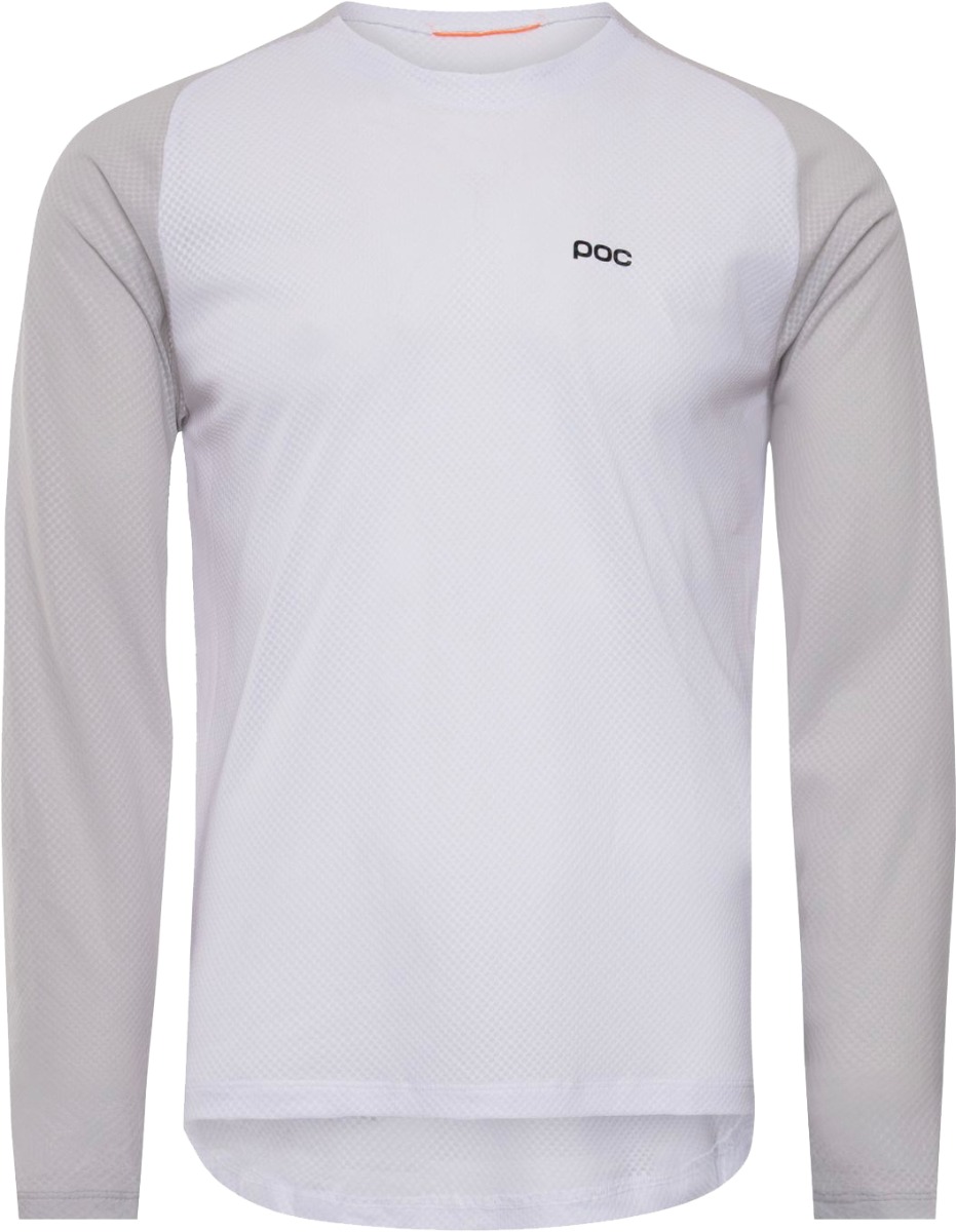 Tee-shirt léger et respirant - Motion Air LS Jersey M Hydrogen White - Taille L - Blanc