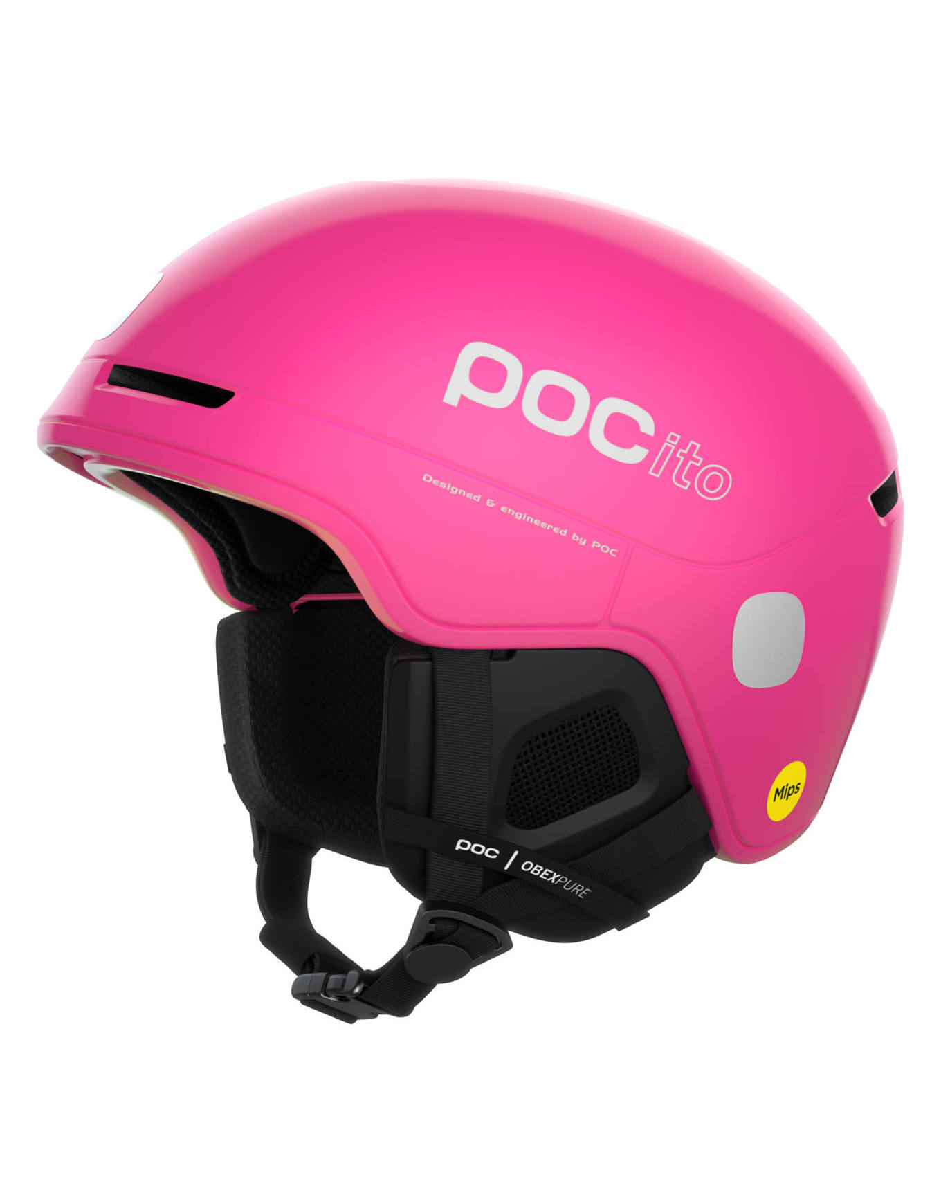 Snowboard-/ Skihelm ito Obex MIPS Fluorescent Pink Kindergröße M/L Rosa