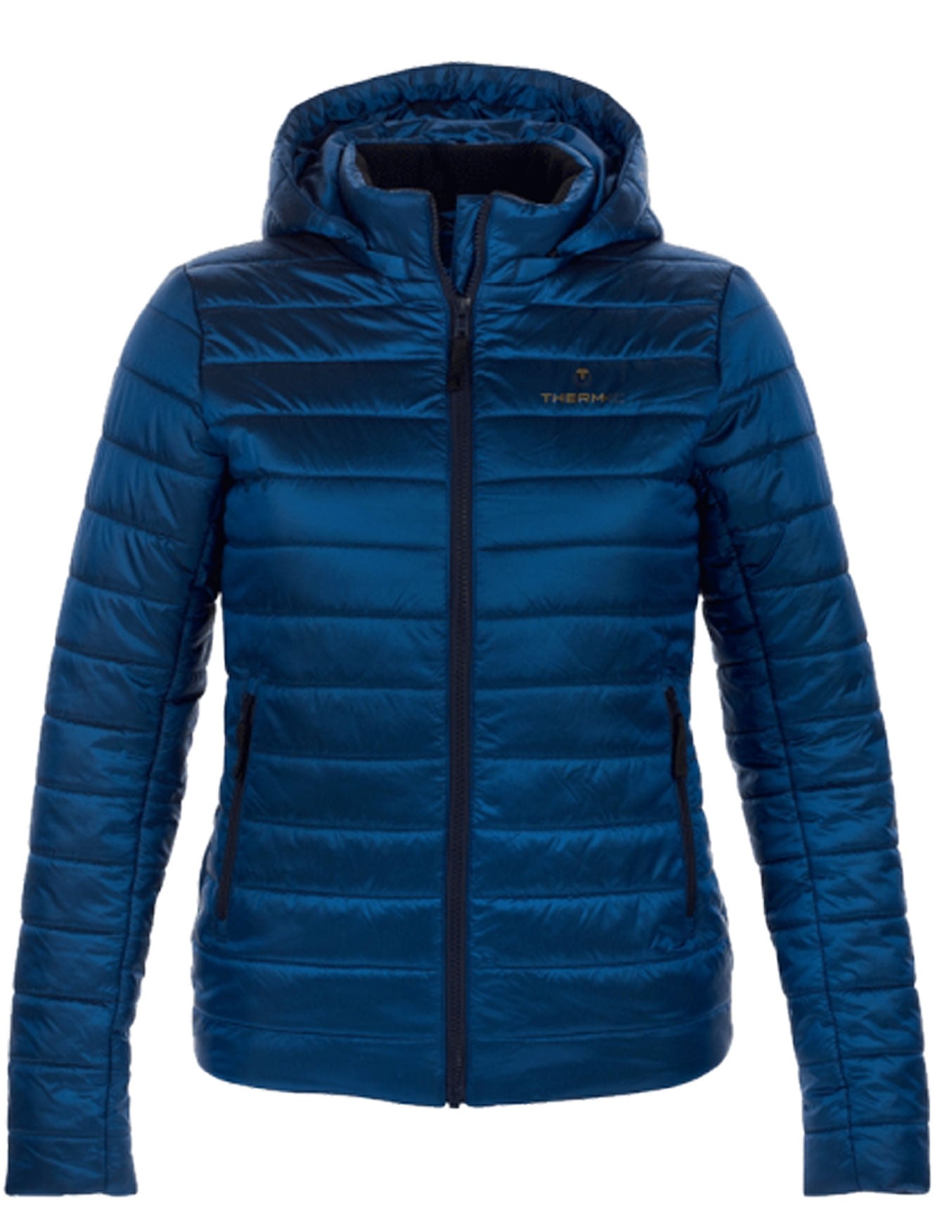 Warme Jacke Power Jacket Casual Women Dark Blue für Damen Größe S Blau