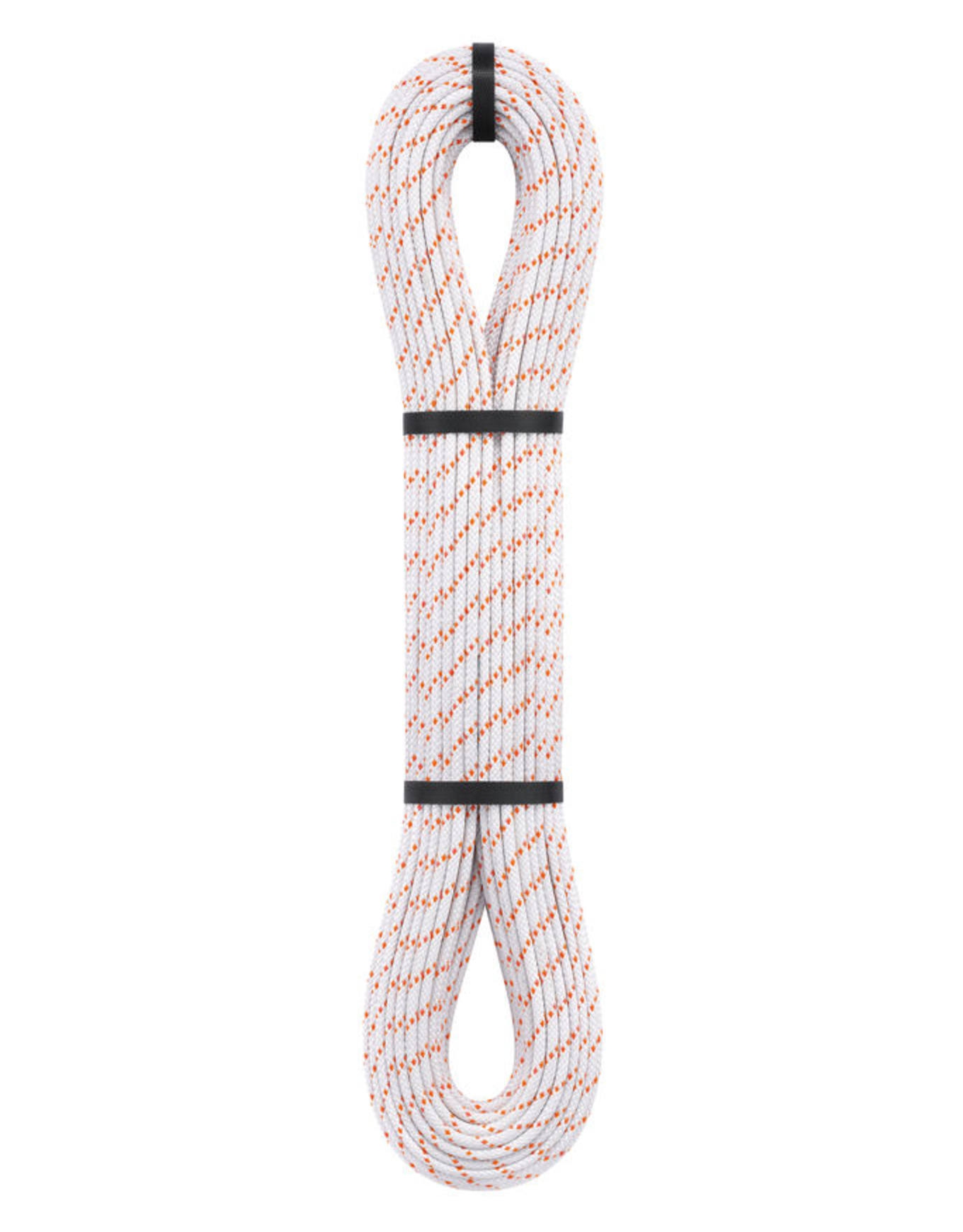 Cordelette hyperstatique - Purline 6 Mm Blanc / Orange - Taille 65 m