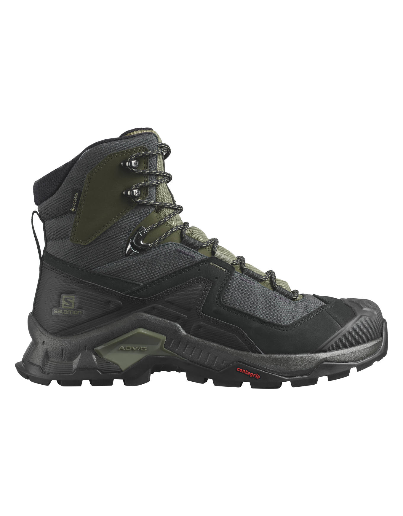 Chaussures de trekking en GORE-TEX - Quest Element GTX Black/Deep Lichen en Cuir - Taille 42 - Noir
