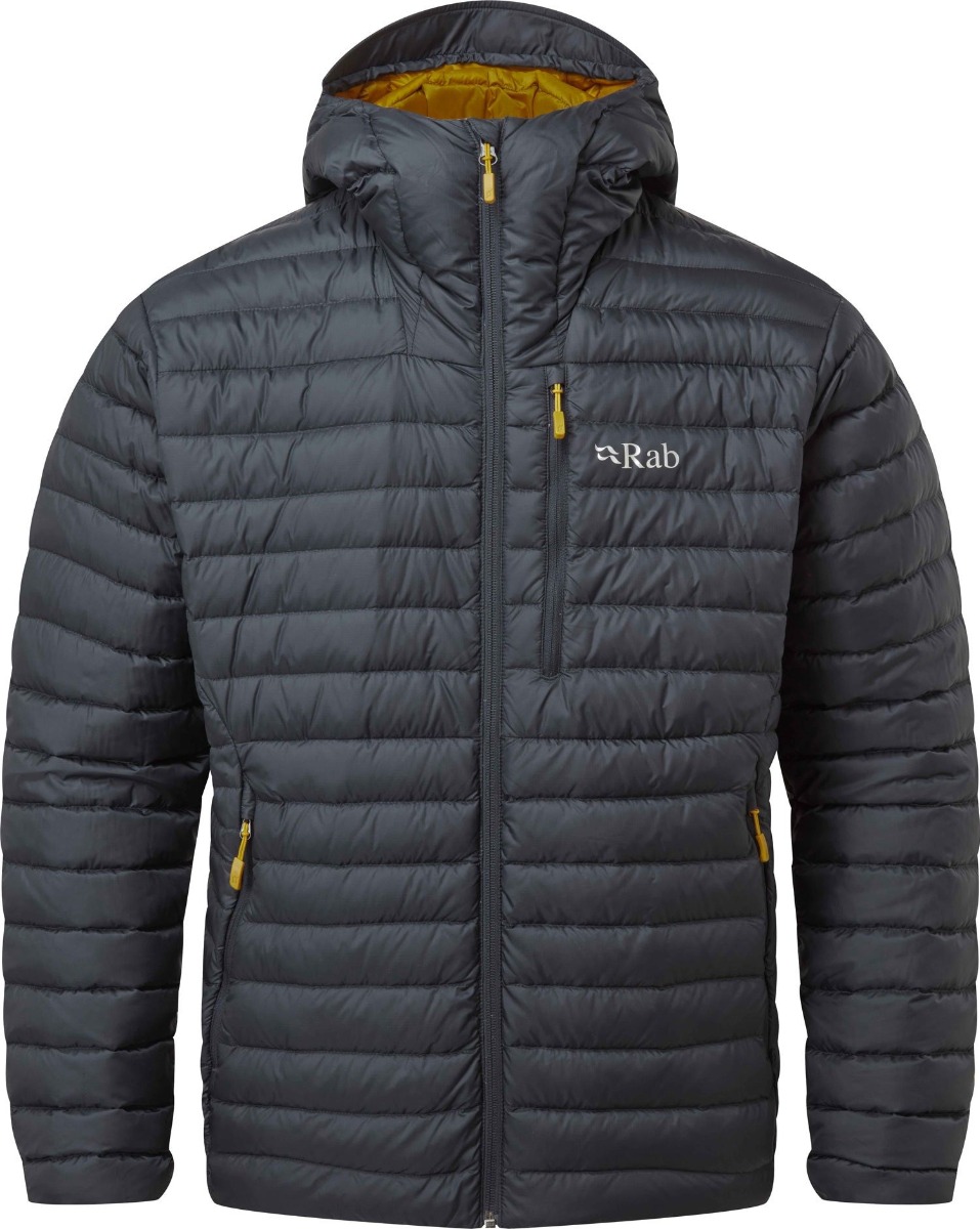 Doudoune chaude en duvet - Microlight Alpine Jacket Beluga - Taille S - Gris