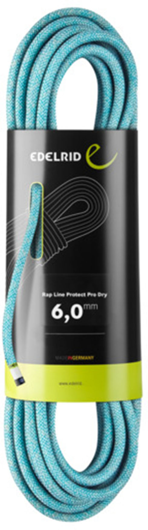 Cordelette - Rap Line Protect Pro Dry 6 MmIcemint - Taille 70 m - Bleu