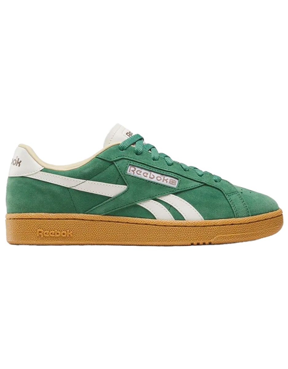 Sneakers en cuir - Club C Grounds UK Field Green / Chalk / Gum en Cuir - Taille 43 - Vert