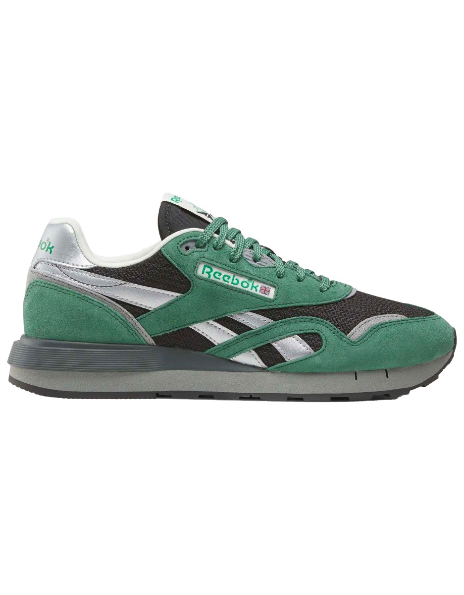 Sneakers en cuir - Classic Nylon 89 Field Green / Black / Grey 3 en Cuir - Taille 42 - Vert