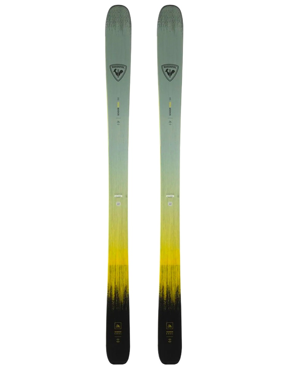 Ski Set inkl. Bdg. Freeride-Ski Sender Soul 102 2026 für Herren aus Wolle Größe 172 cm Grün