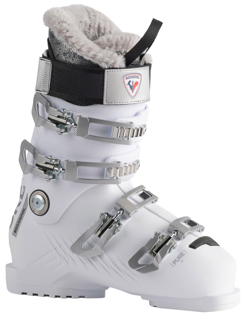 Chaussures de ski - Pure 80 White en Aluminium - Taille 40 - Blanc