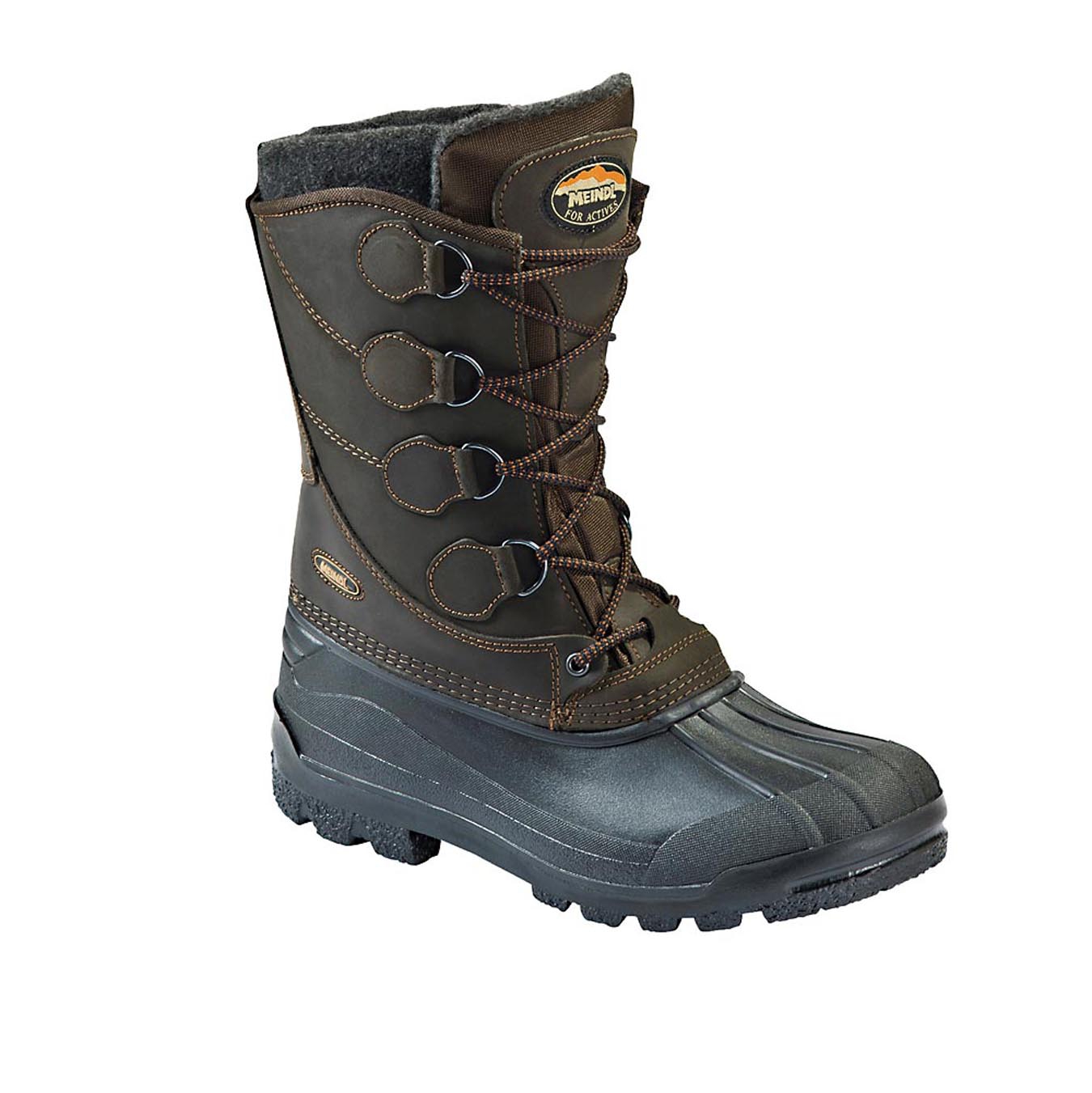 Schneestiefel Solden für Herren Größe 45 Braun