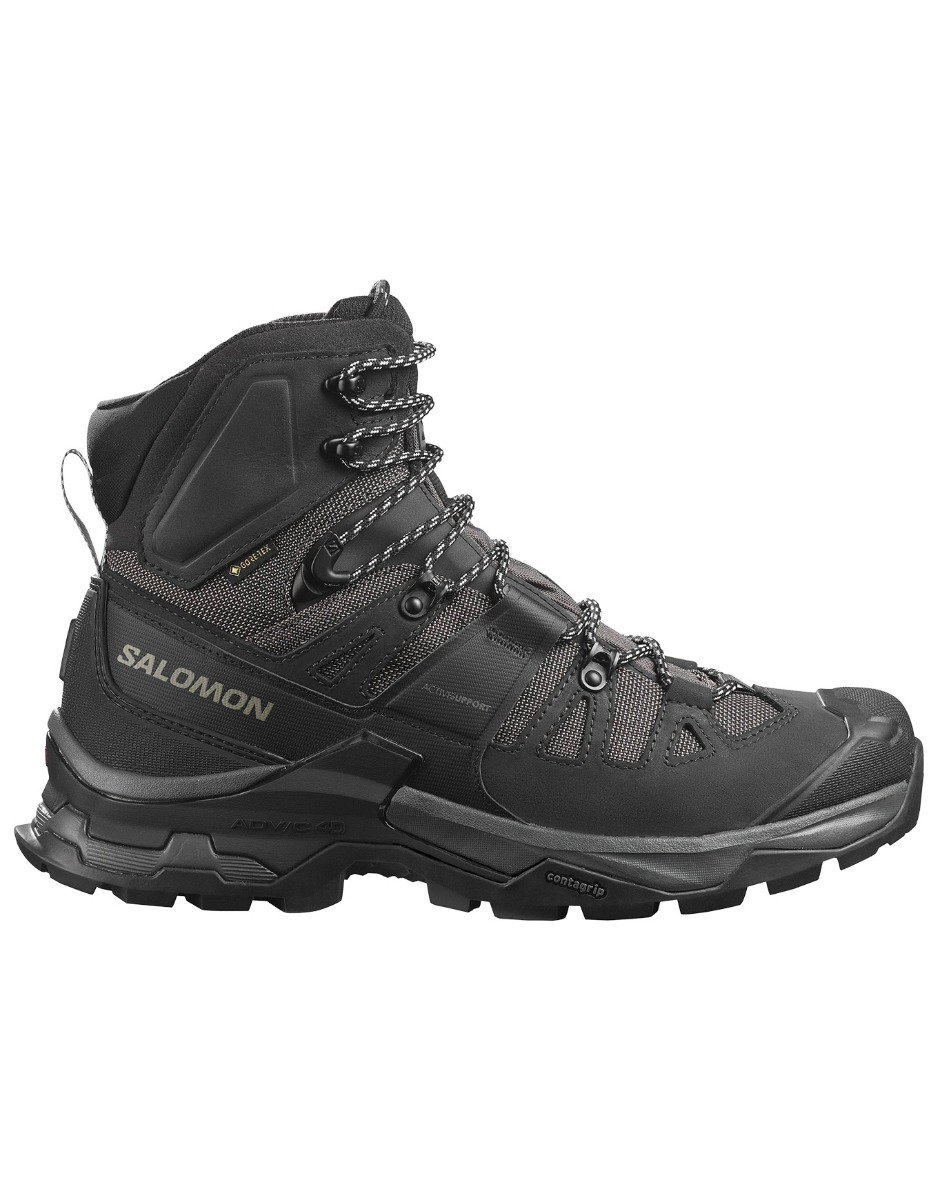 Chaussures de trekking en GORE-TEX - Quest 4 GTX Magnet/Black/Quarry en Cuir - Taille 40 2/3 - Noir