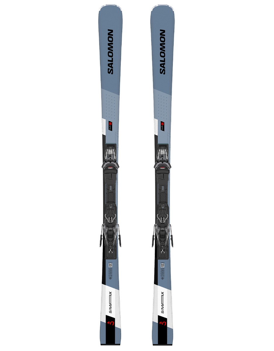 Ski Set inkl. Bdg. Pistenski S/Max 10 + M11 Gw Copen Blue/Black/White 2025 Größe 165 cm Blau
