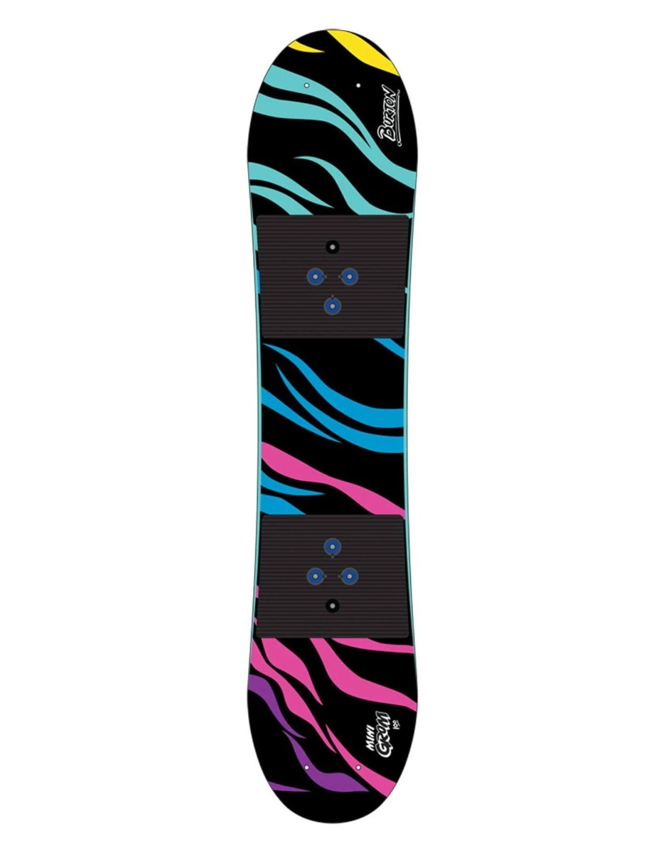 Snowboard Mini Grom 2026 aus Wolle Kindergröße 80 cm schwarz