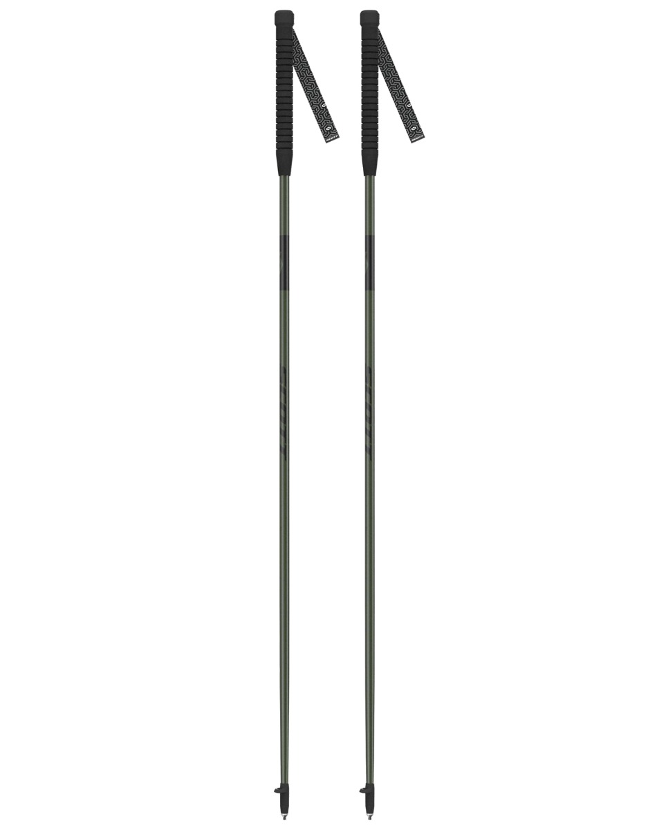 Bâtons de trail - Trail Ultra Alu Kaki Green en Aluminium - Taille 120 cm