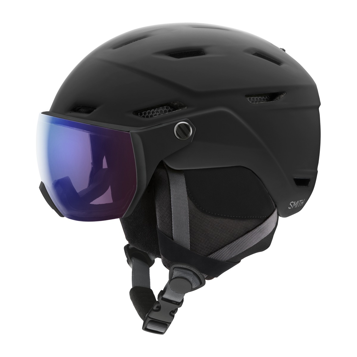 Casque de ski/snowboard - Survey Eu Matte Black Chromapop Photochromic Rose Flash - Taille 51-55 cm - Noir