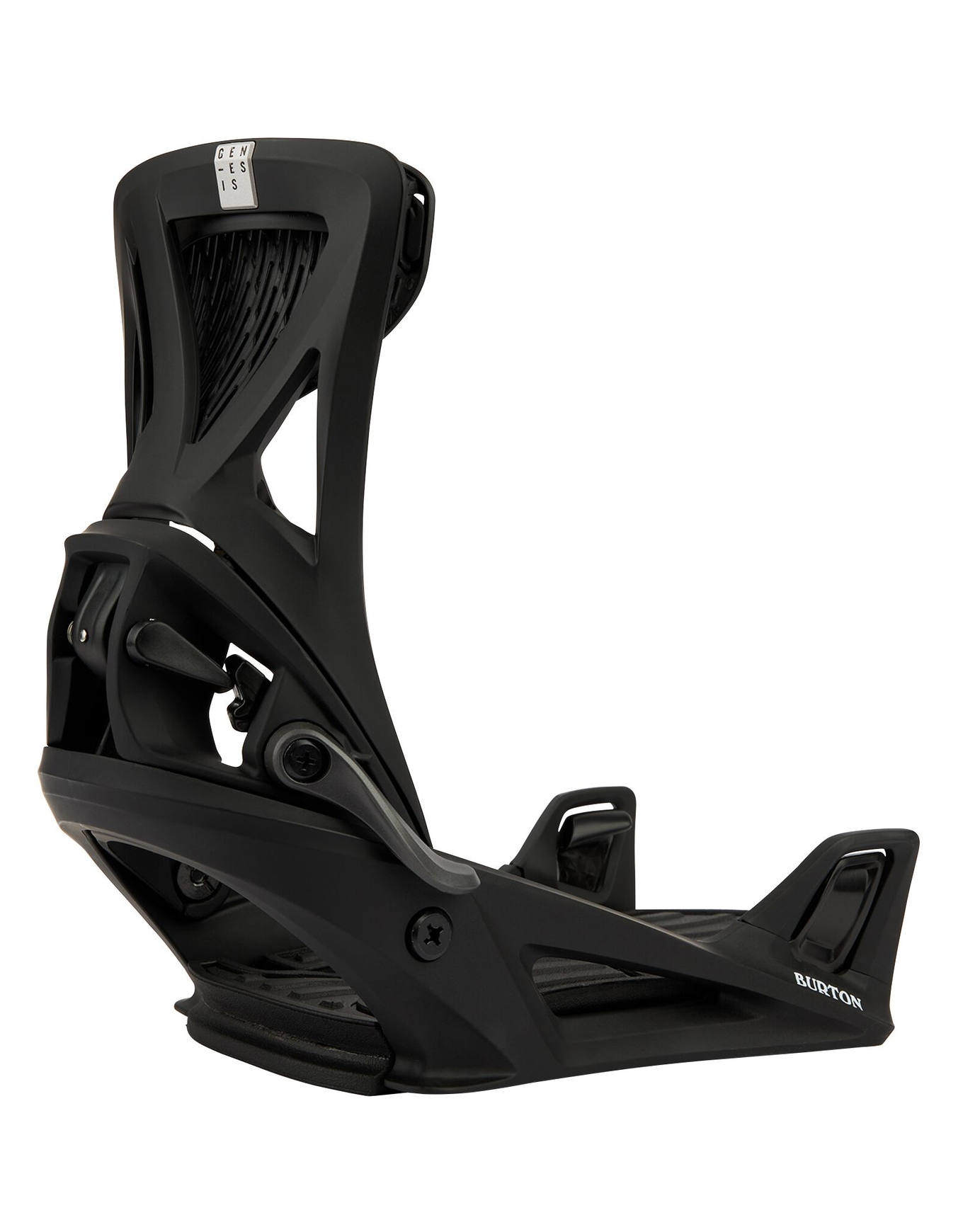 Fixations de snowboard all mountain - Genesis Step On Black - Taille 44-46 - Noir