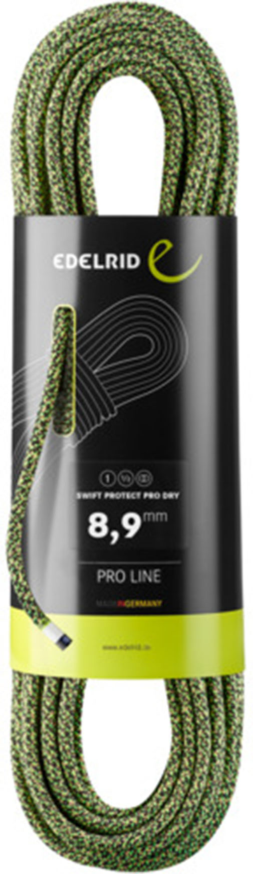 Corde polyvalente - Swift Protect Pro Dry 8,9 mm Night Green - Taille 70 m - Vert