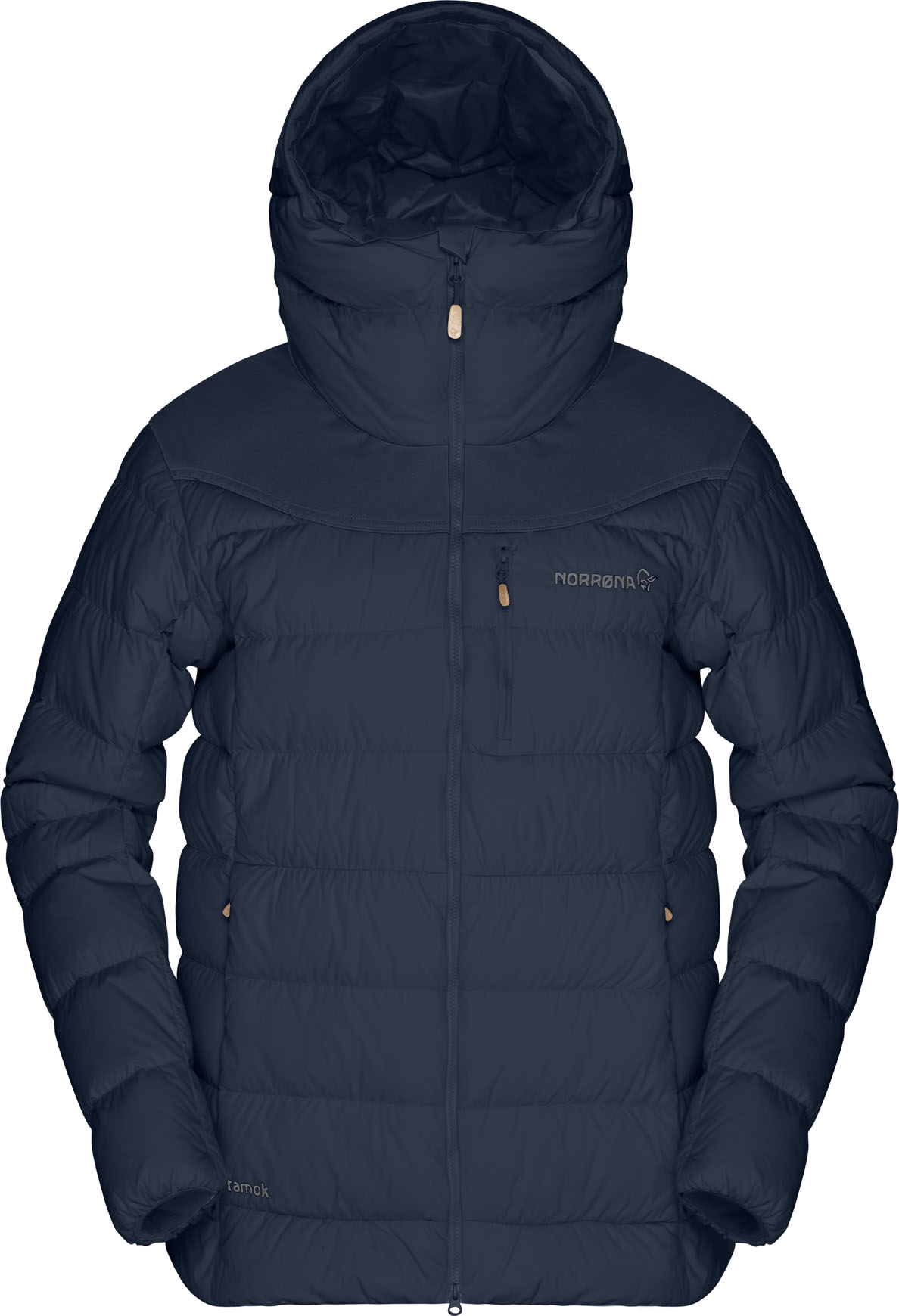 Norrona Daunenskijacke aus natürlichen Daunen Tamok Down750 Jacket W Indigo Night für Damen Größe S Navy blau