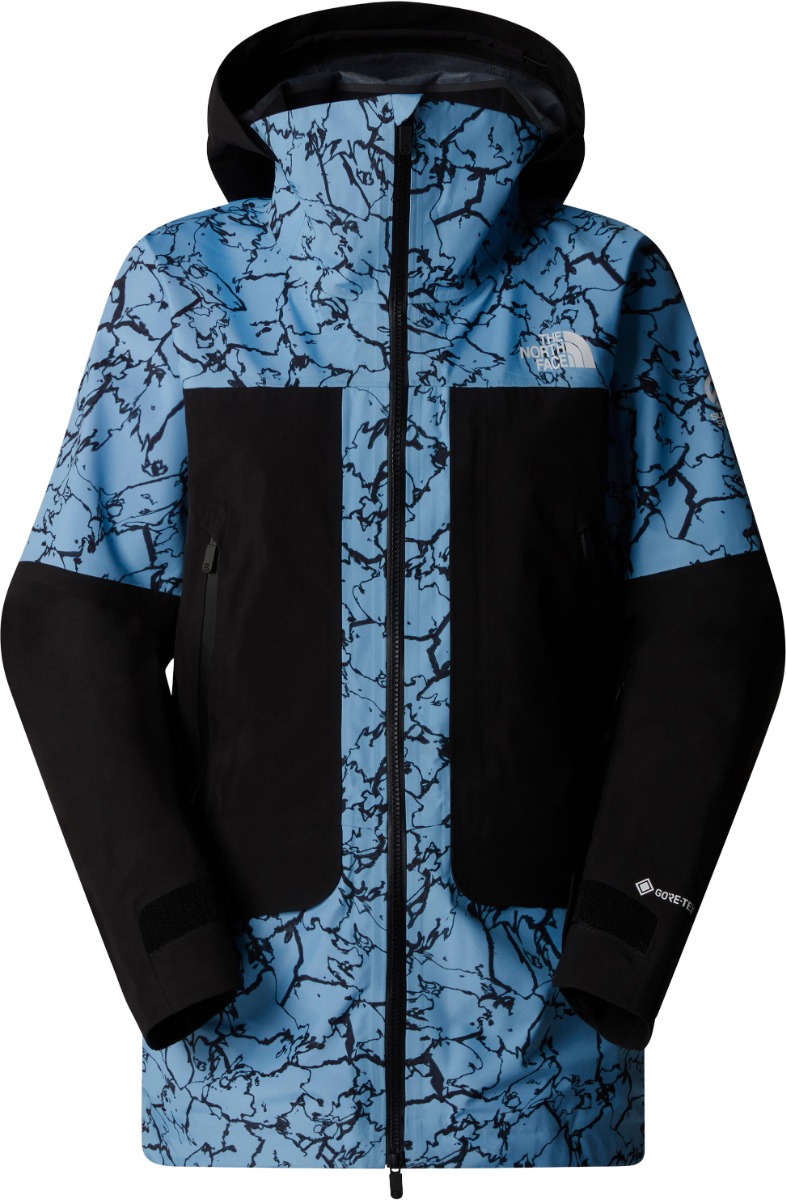 Veste de ski imperméable en GORE-TEX - W Summit Verbier Gtx Jacket Cornflower Glacial Frac - Taille S - Kaki