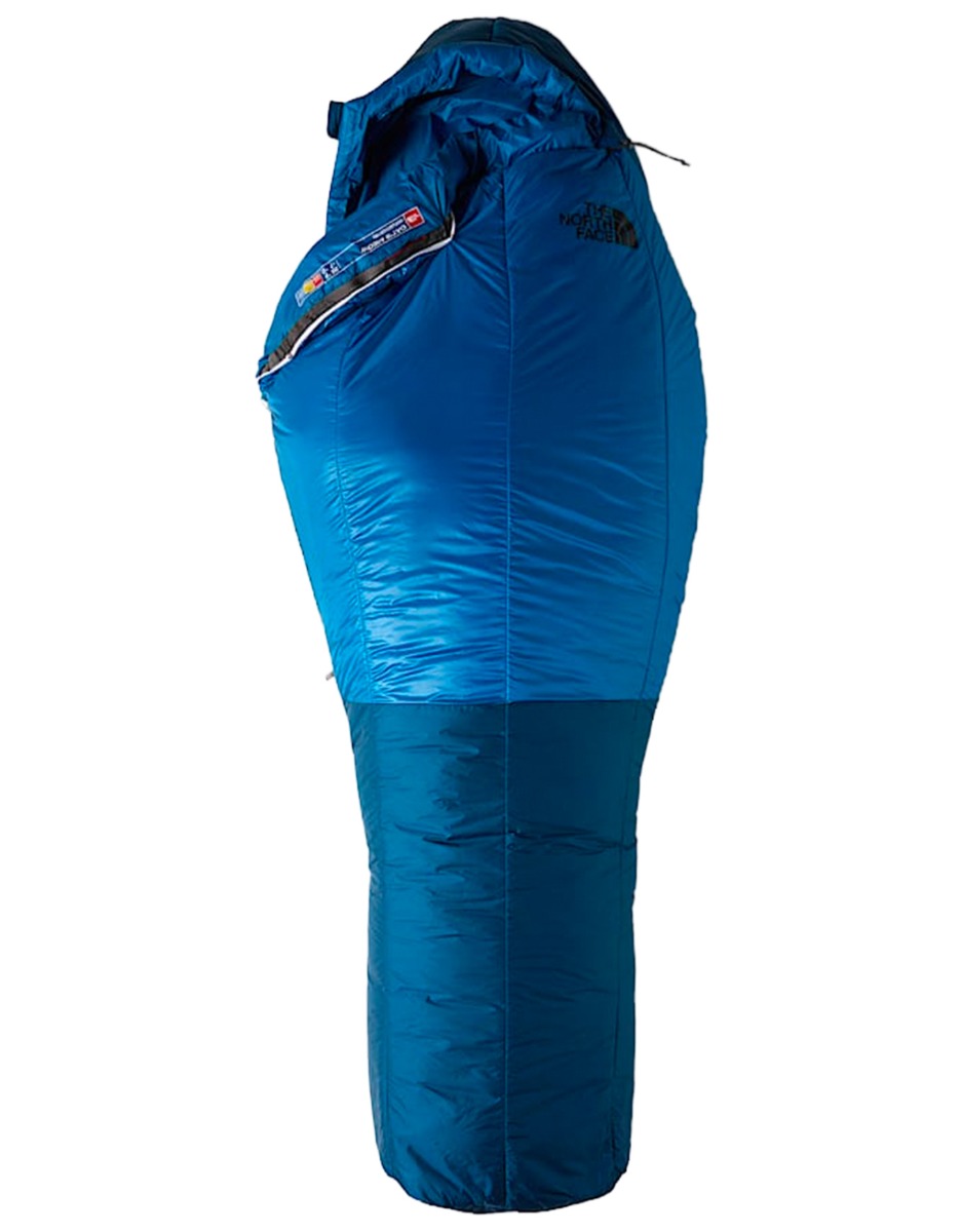 Sac de couchage synthétique compressible - Cat's Meow Banff Blue - Taille Long - Bleu