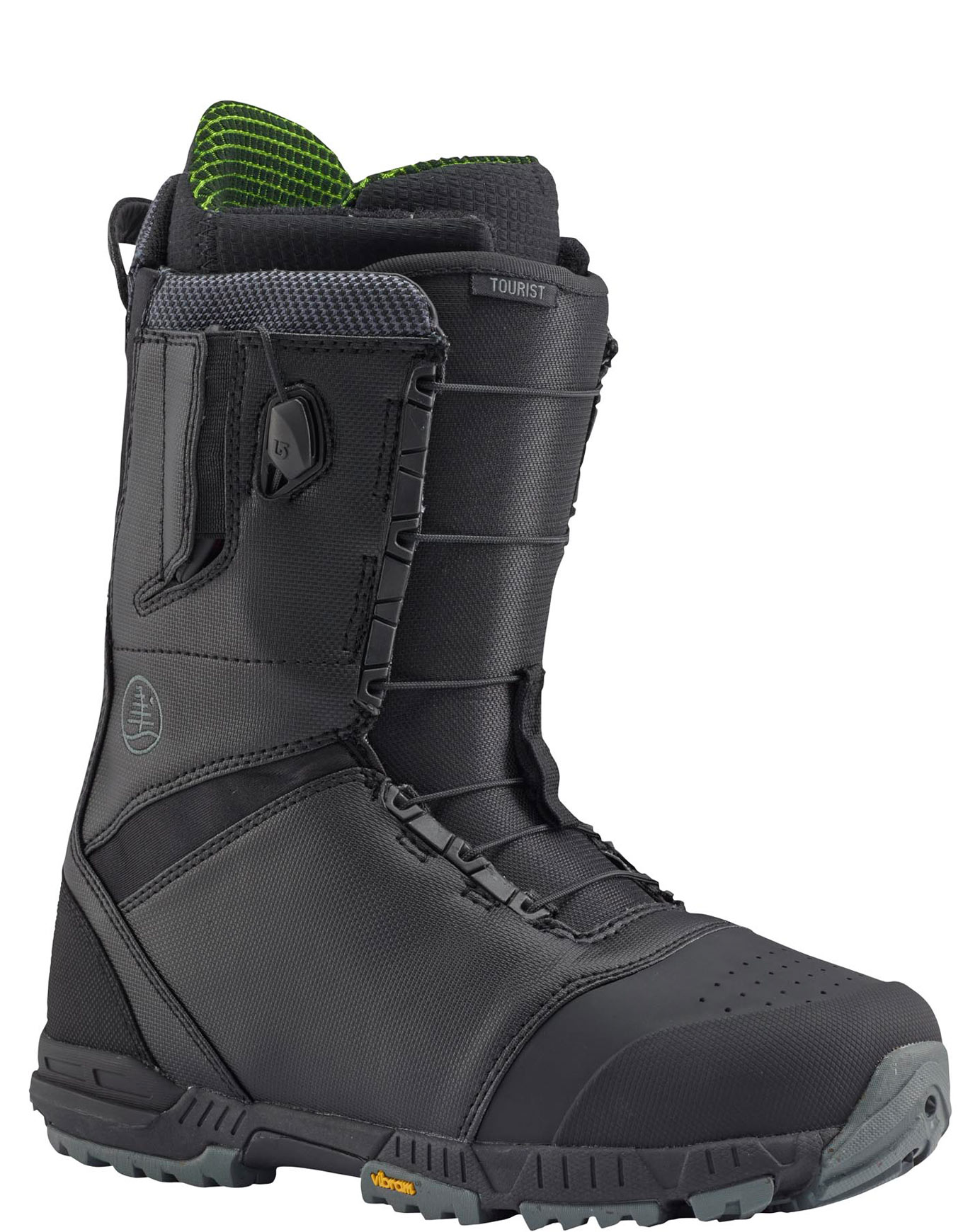 Freeride Snowboardboots Tourist Black für Herren Größe 41,5 schwarz