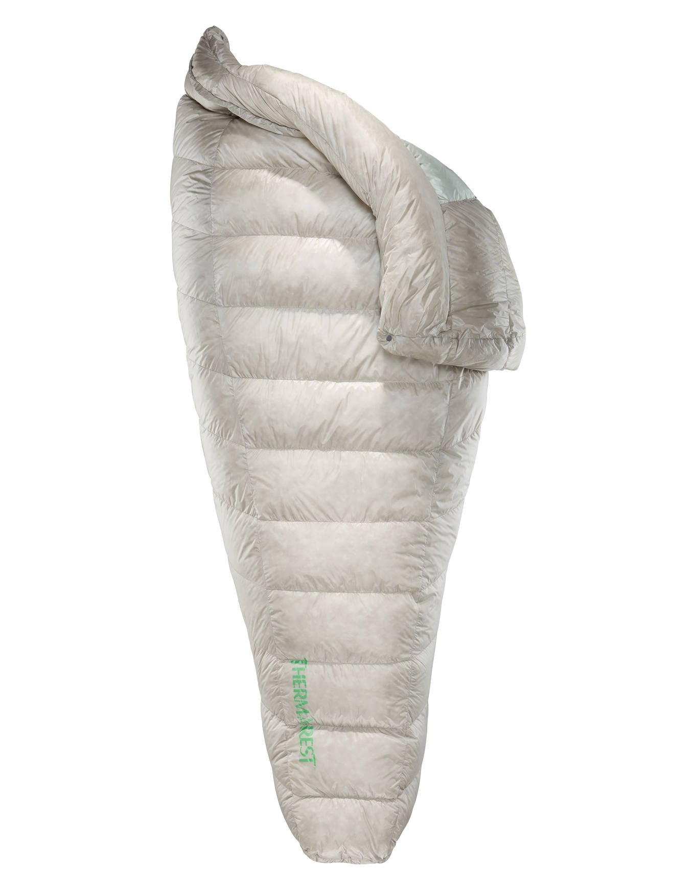 Couette 1 personne en duvet très compacte et chaude - Vesper 20F/-6C Ether - Taille Regular - Gris