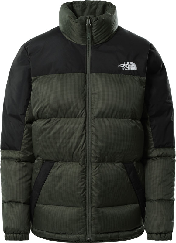 Isolationsjacke W Diablo Down Jacket Eu Thyme/Tnf Black für Damen aus Wolle Größe S Grün