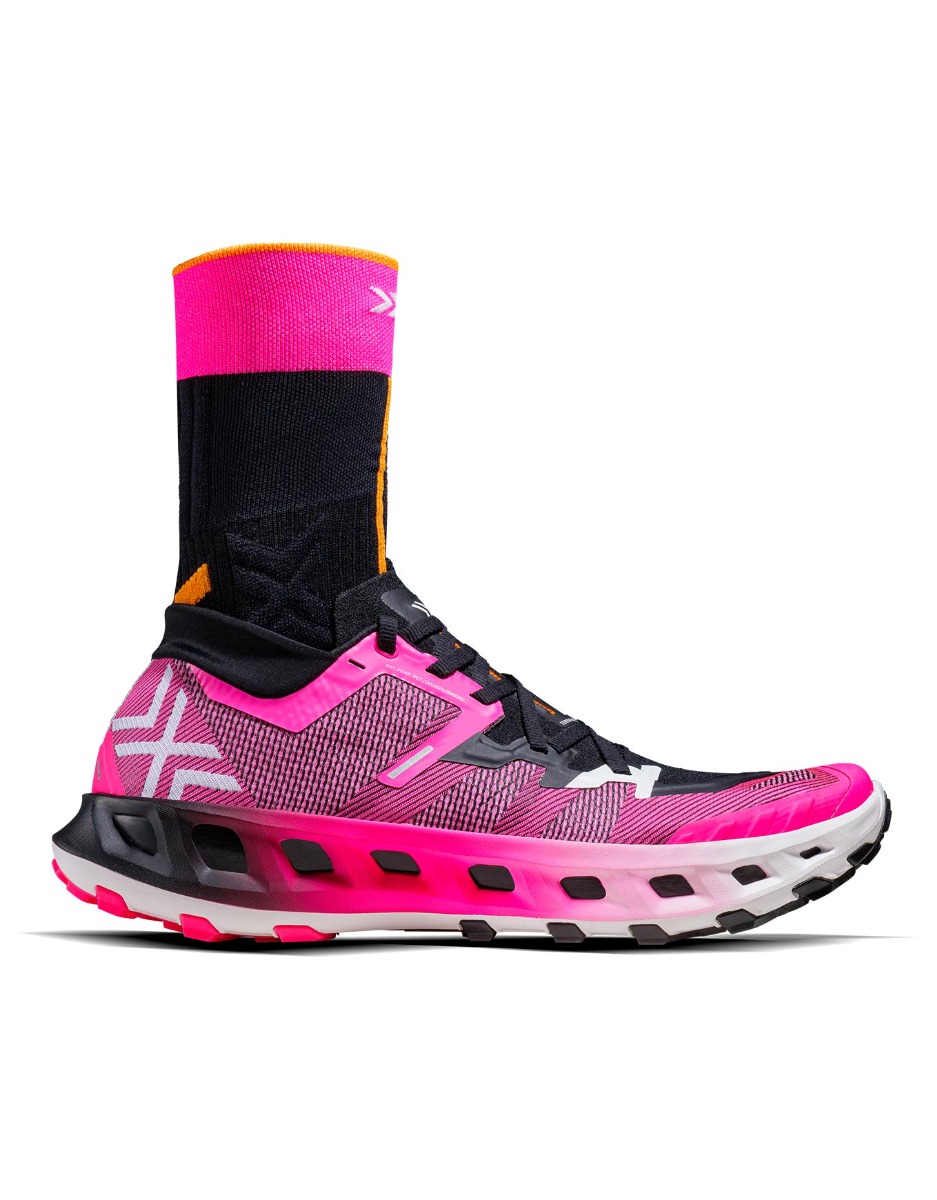 Chaussures de trail - Terraskin X02 Fluo Pink/Black/White - Taille 38 2/3 - Rose