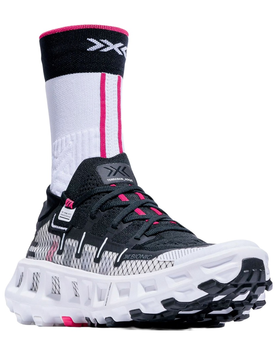 Chaussures de trail - Terraskin X00/C Yinyang/X Black/X White - Taille 43 1/3 - Blanc