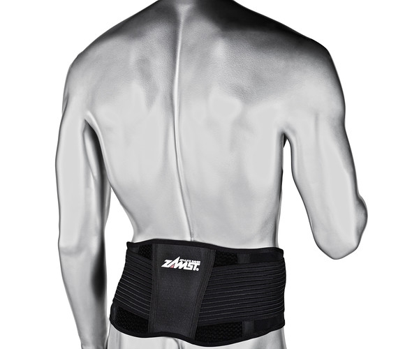 Ceinture de stabilisation lombaire - ZW-5 - Taille M - Noir