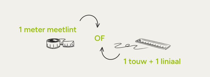 Meetapparatuur voor kleding